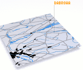 3d view of Dąbrowa