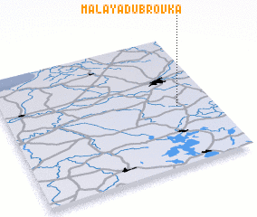 3d view of Malaya Dubrovka