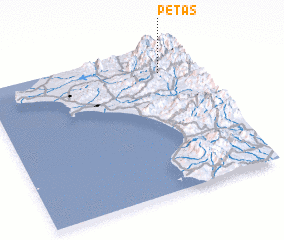 3d view of Pétas