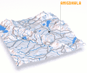 3d view of Amígdhala