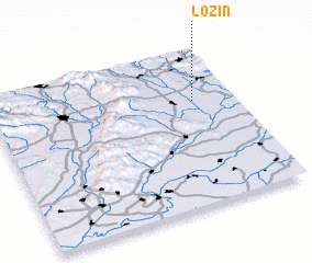 3d view of Ložín