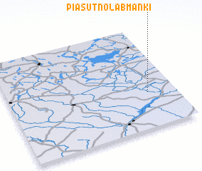 3d view of Piasutno-Łabmanki