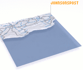 3d view of Johnsonʼs Post