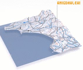 3d view of Amigdhaléai