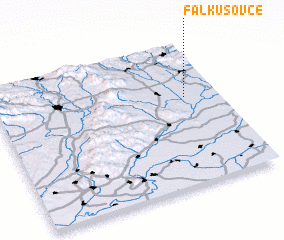 3d view of Falkušovce