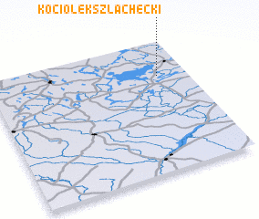 3d view of Kociołek Szlachecki