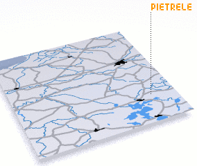 3d view of Pietrele