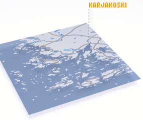 3d view of Karjakoski