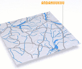 3d view of Andamoukou