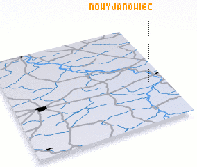3d view of Nowy Janowiec