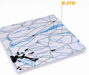 3d view of Błotki