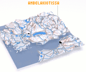 3d view of Ambelakiótissa