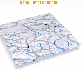 3d view of Wróblik Szlachecki