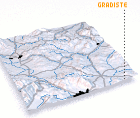 3d view of Gradište