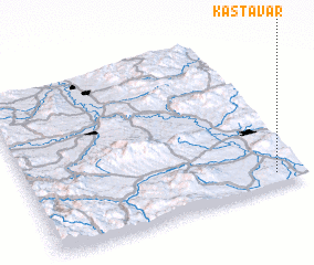 3d view of Kaštavar