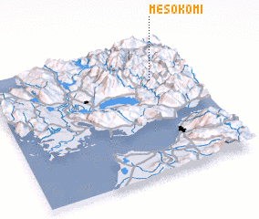 3d view of Mesokómi