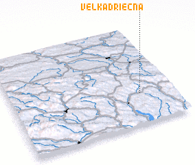 3d view of Veľká Driečna