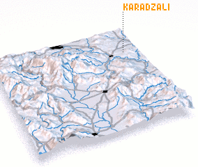 3d view of Karadžali