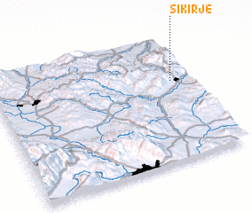 3d view of Sikirje