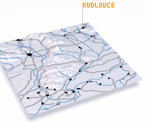 3d view of Kudlovce