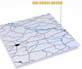 3d view of Wólka Gołębska