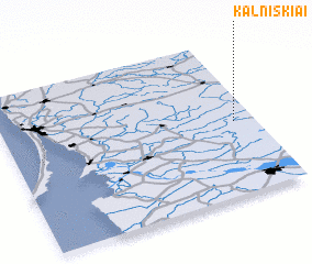 3d view of Kalniškiai