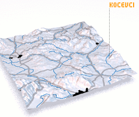 3d view of Kočevci