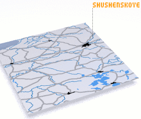 3d view of Shushenskoye