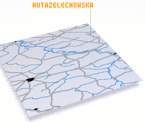 3d view of Huta Żelechowska