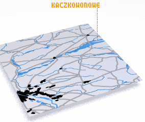 3d view of Kaczkowo Nowe