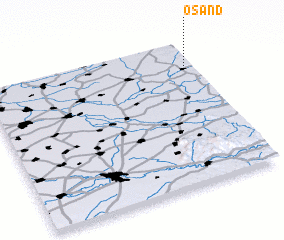 3d view of Oşand