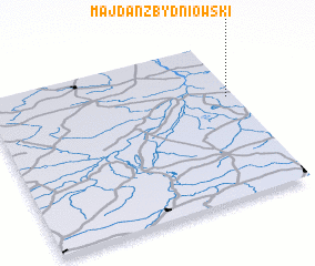 3d view of Majdan Zbydniowski