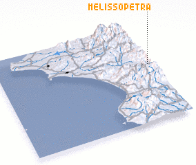 3d view of Melissópetra