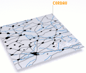 3d view of Cordău