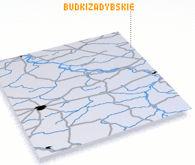 3d view of Budki Zadybskie