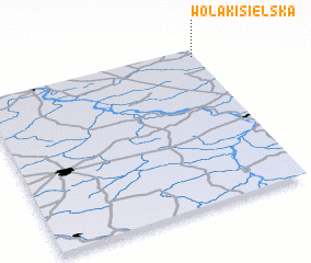 3d view of Wola Kisielska