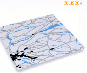 3d view of Żeliszew