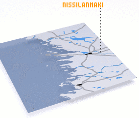 3d view of Nissilänmäki