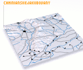 3d view of Chminianske Jakubovany