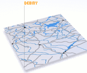 3d view of Dębiny