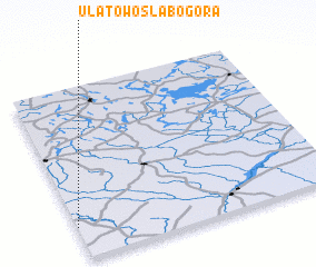 3d view of Ulatowo Słabogóra