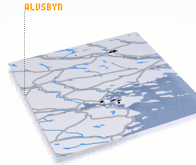 3d view of Älvsbyn