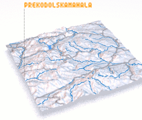 3d view of Prekodolska Mahala