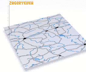 3d view of Zagorʼyevka