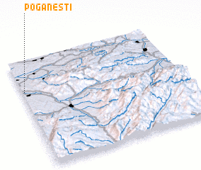 3d view of Pogăneşti