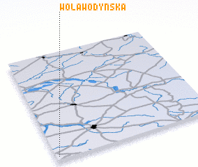 3d view of Wola Wodyńska