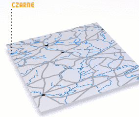 3d view of Czarne