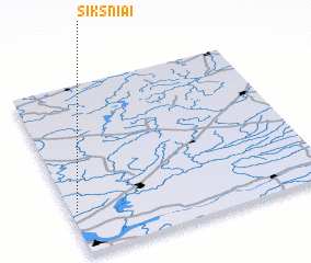 3d view of Šikšniai