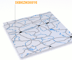 3d view of Sebezhskoye