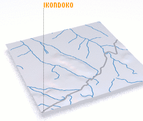 3d view of Ikondoko